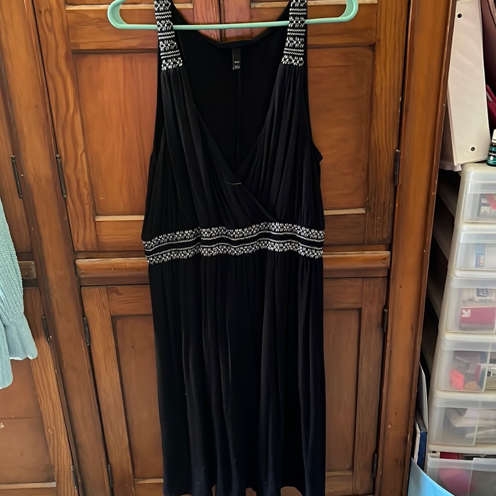 Lane Bryant Black Sun Dress